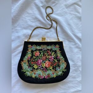 Vintage Needlepoint Handbag